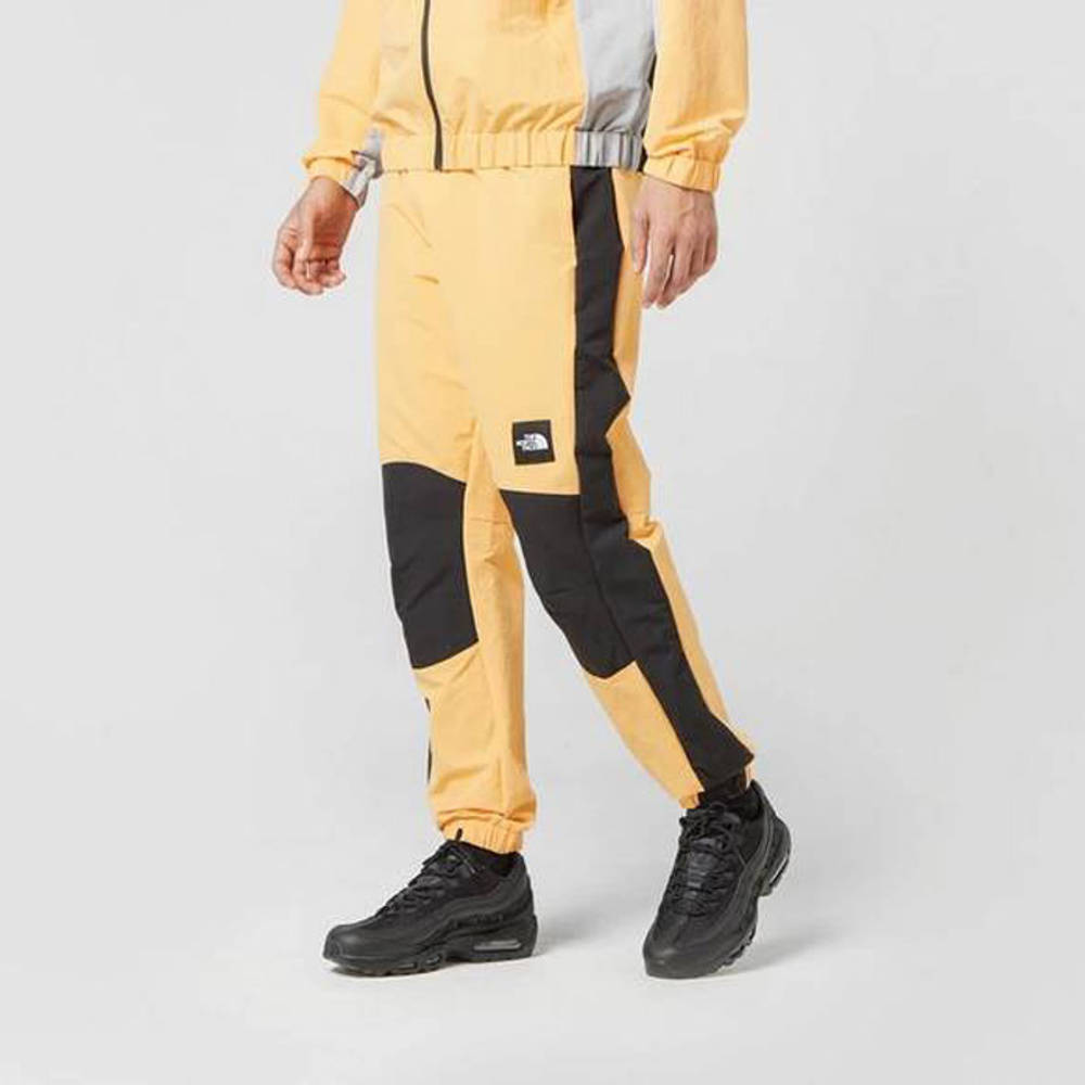 yellow north face tracksuit