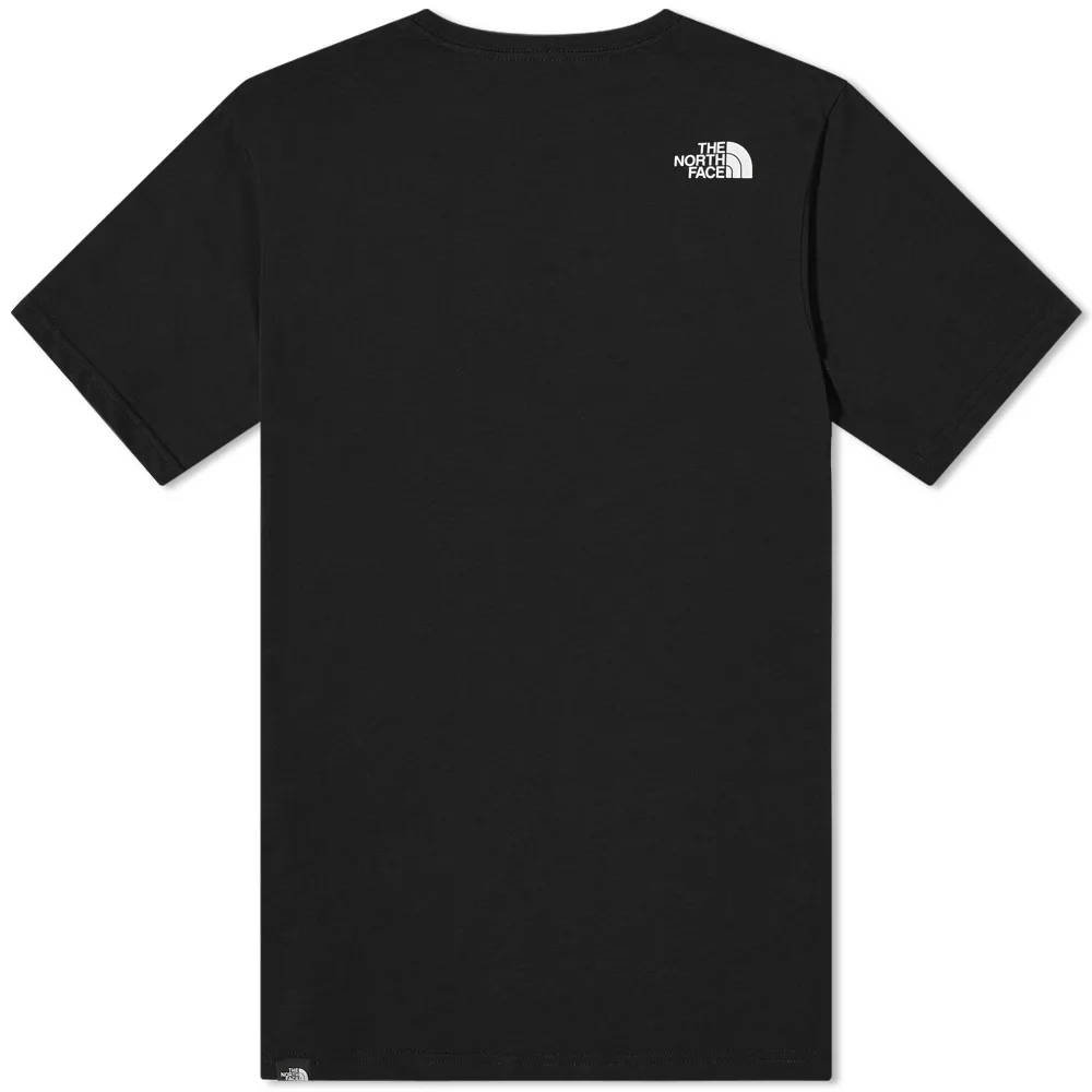 The North Face Coordinates T-Shirt Black Back