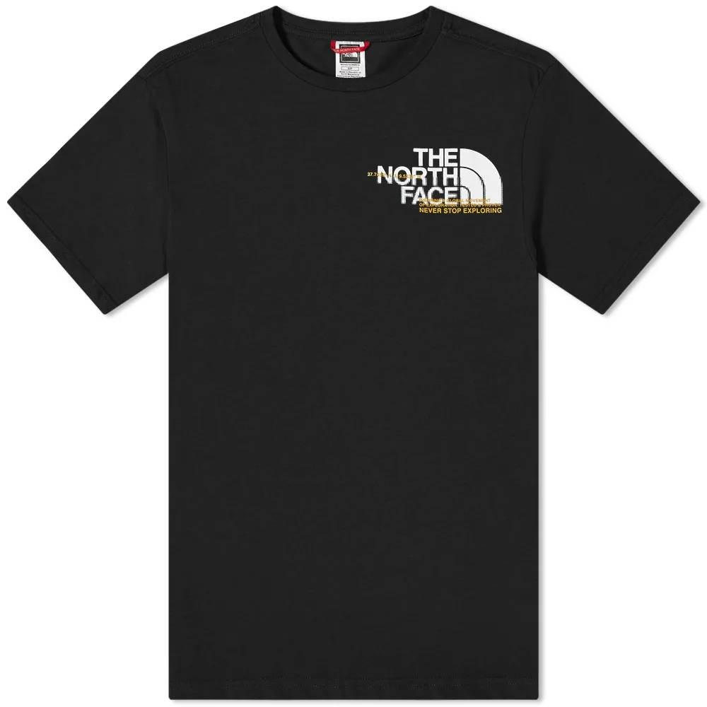 The North Face Coordinates T-Shirt Black