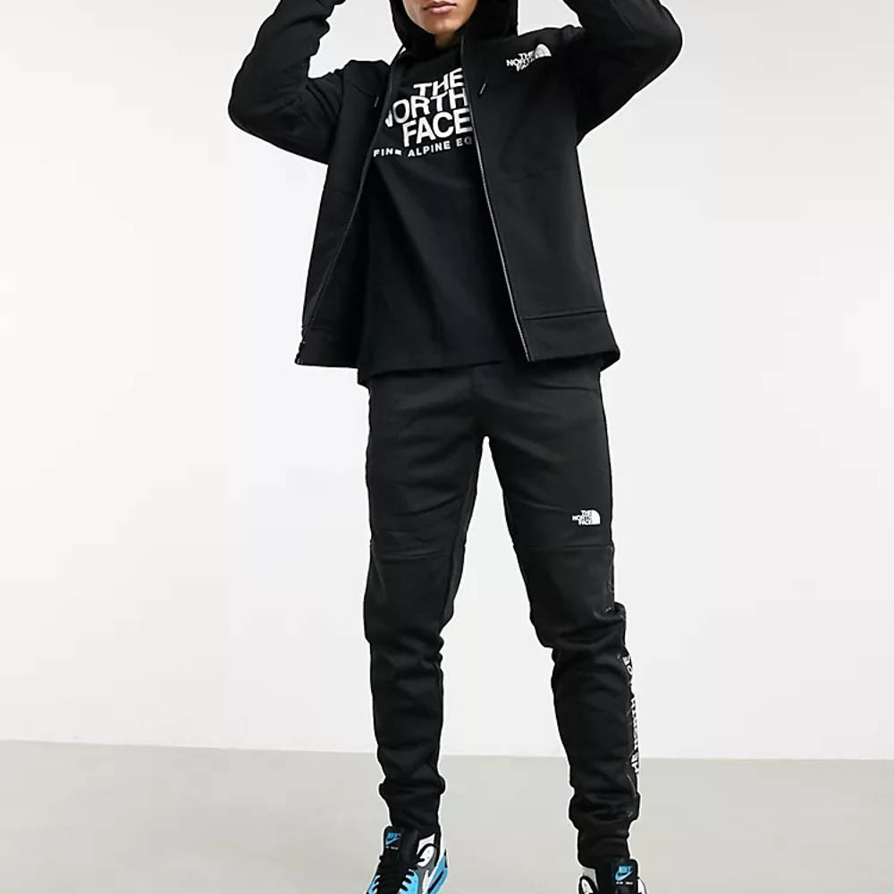 the north face himalayan full zip tracksuit grey