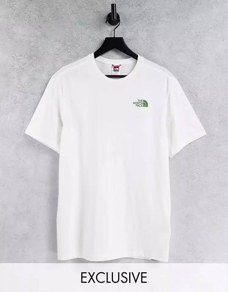 The North Face Mountain Outline T-Shirt White