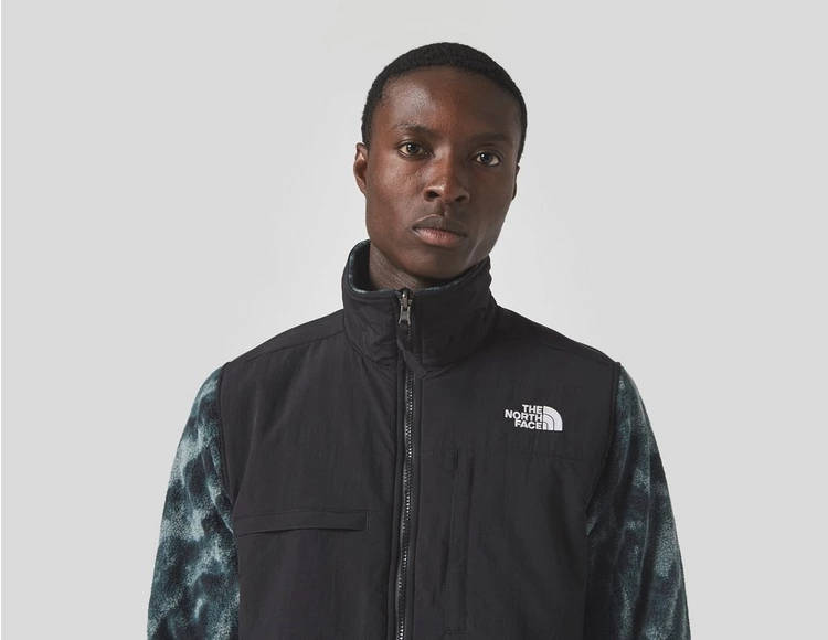 The North Face Print Denali 2 Jacket Black Detail