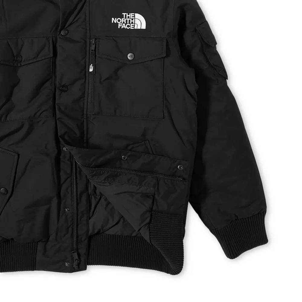 The North Face Recycled Gotham Jacket Black Detail