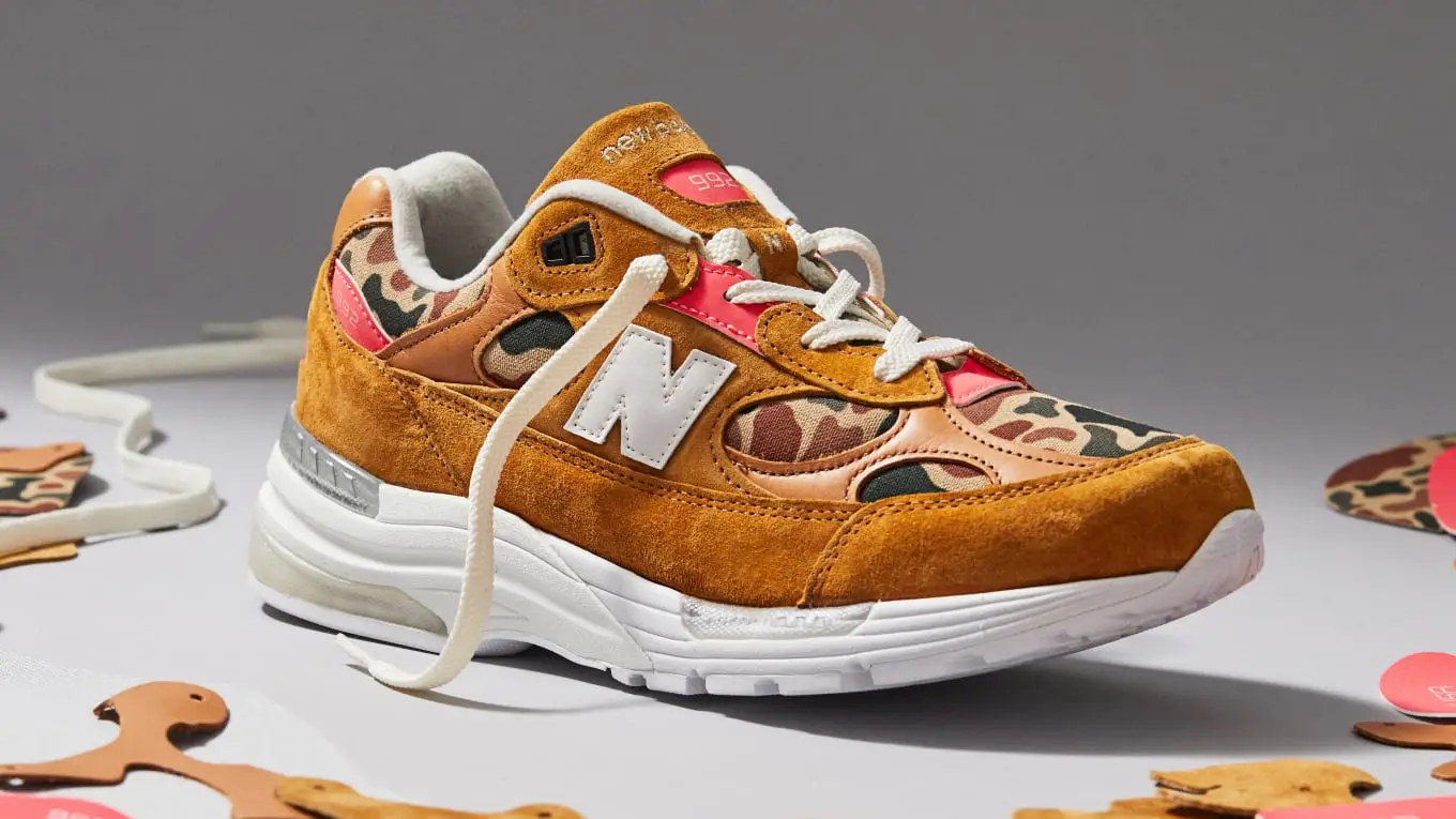 スニーカー New Balance 992 Todd Snyder Duck Camo Todd Snyder x New Balance 992 