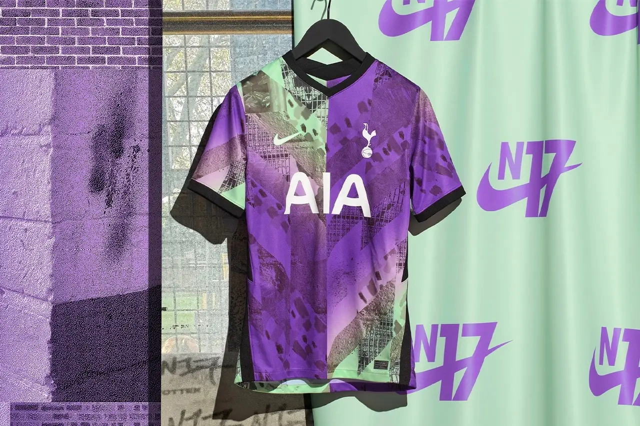Tottenham Hotspur Pay Homage to N17 With This 2021/22 Third Kit The