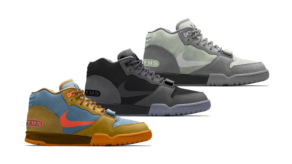 Image via py_rates_ The Travis Scott x Nike Air Trainer 1 Is Rumoured to Release in Three Colourways