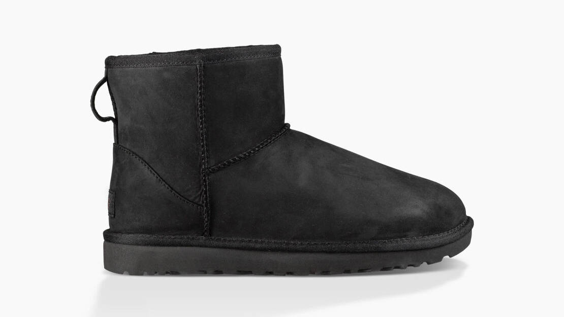 UGG Classic Mini Leather Boot Black