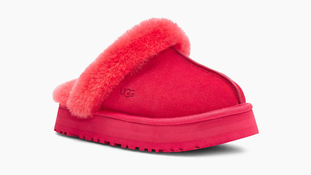 UGG Disquette Slipper Hibiscus Pink