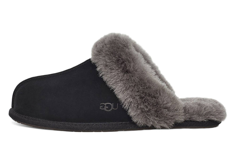 UGG Scuffette 2 Slipper Black Grey