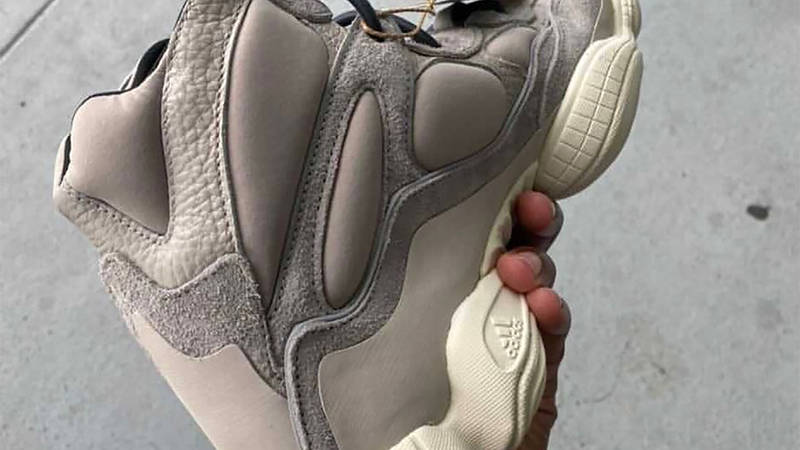 Yeezy 500 High Mist Stone Back