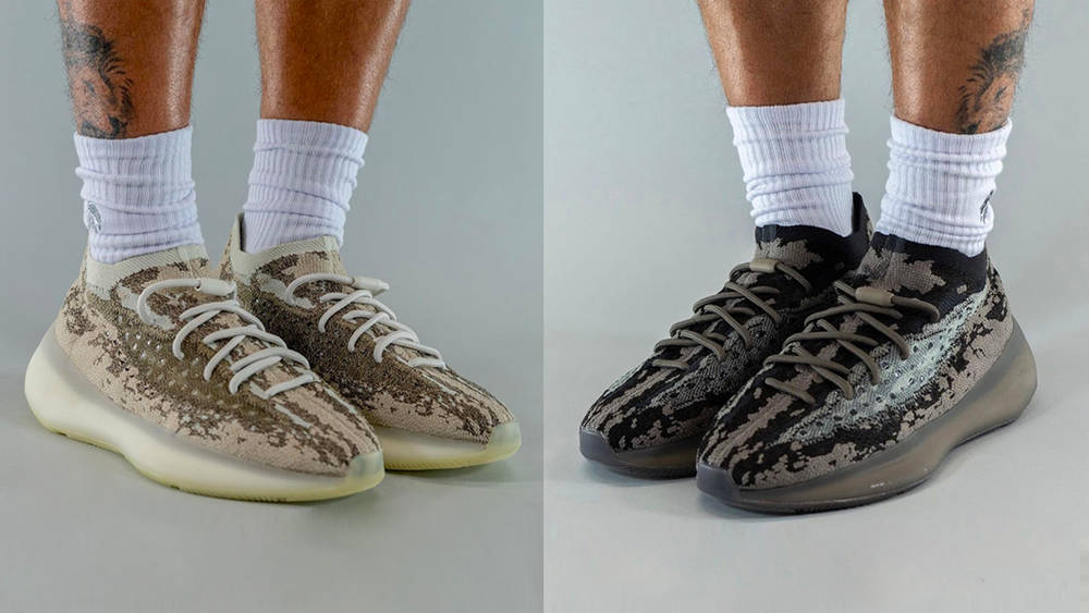Image via yankeekicks The Yeezy Boost 380 "Pyrite" & "Stone Salt" Are Still Available!