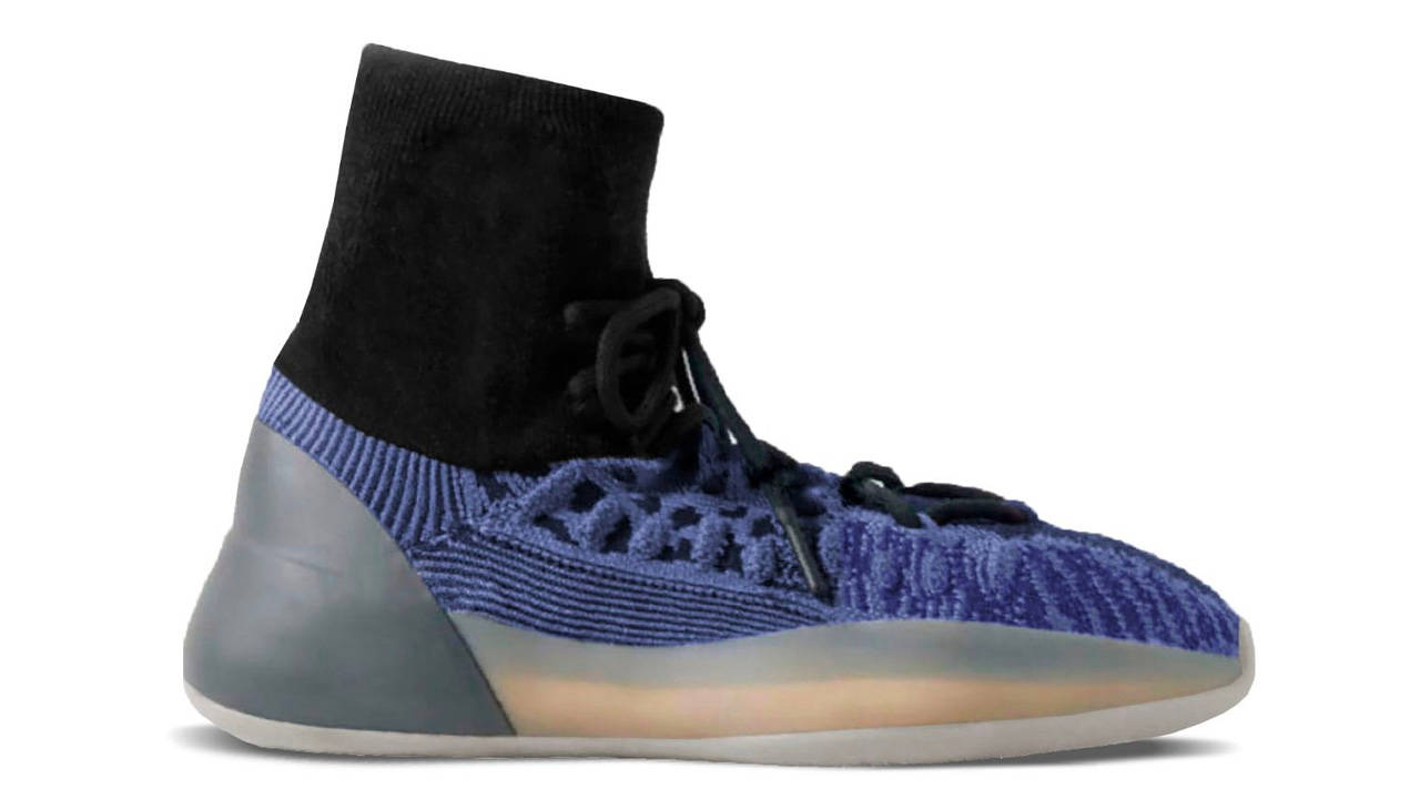 The Yeezy Basketball Knit "3D Slate Blue" Gets Unveiled