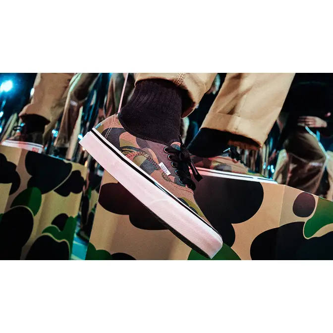 Vans clearance authentic camouflage