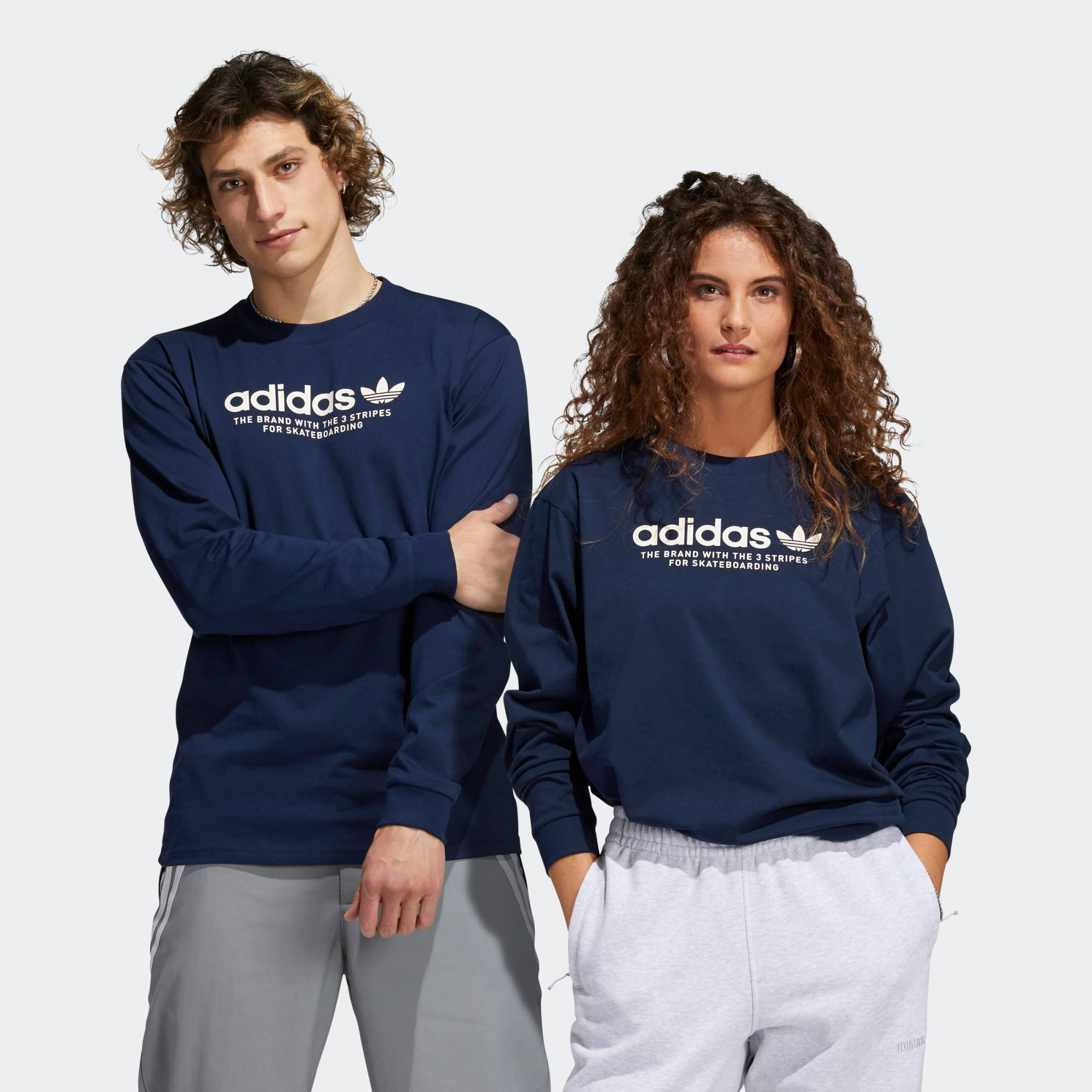 adidas 4.0 Logo Long Sleeve T-Shirt