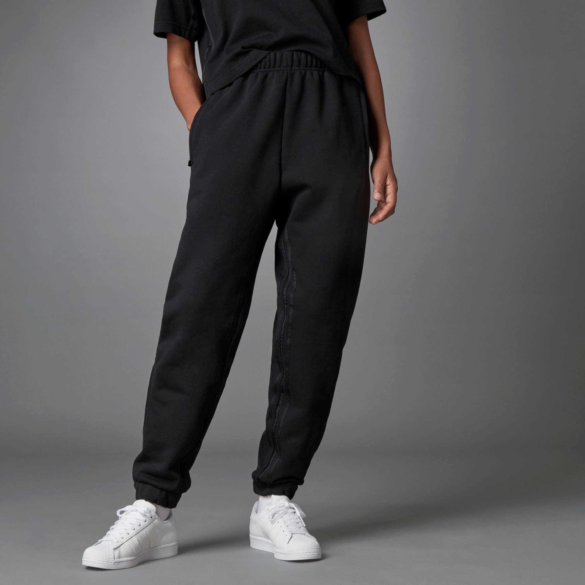 adidas Blue Version Side Slit Joggers
