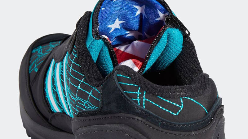 adidas EQT Cushion 91 City Map Closeup