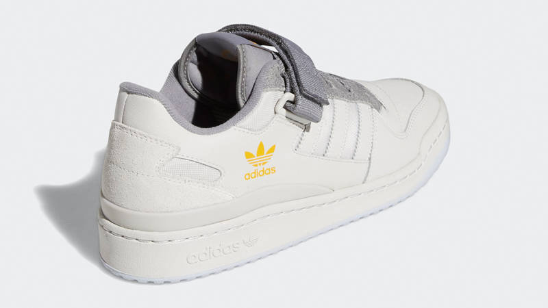 adidas Forum Low Grey Solar Gold Back
