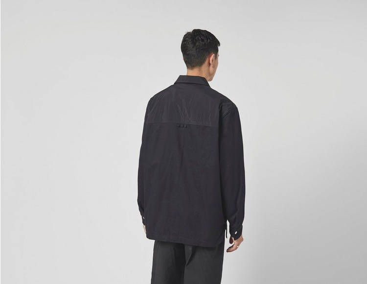 adidas RYV Cotton Twill Long-Sleeve Top Black Back