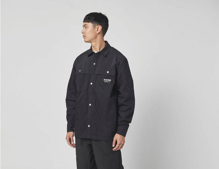 adidas RYV Cotton Twill Long-Sleeve Top Black