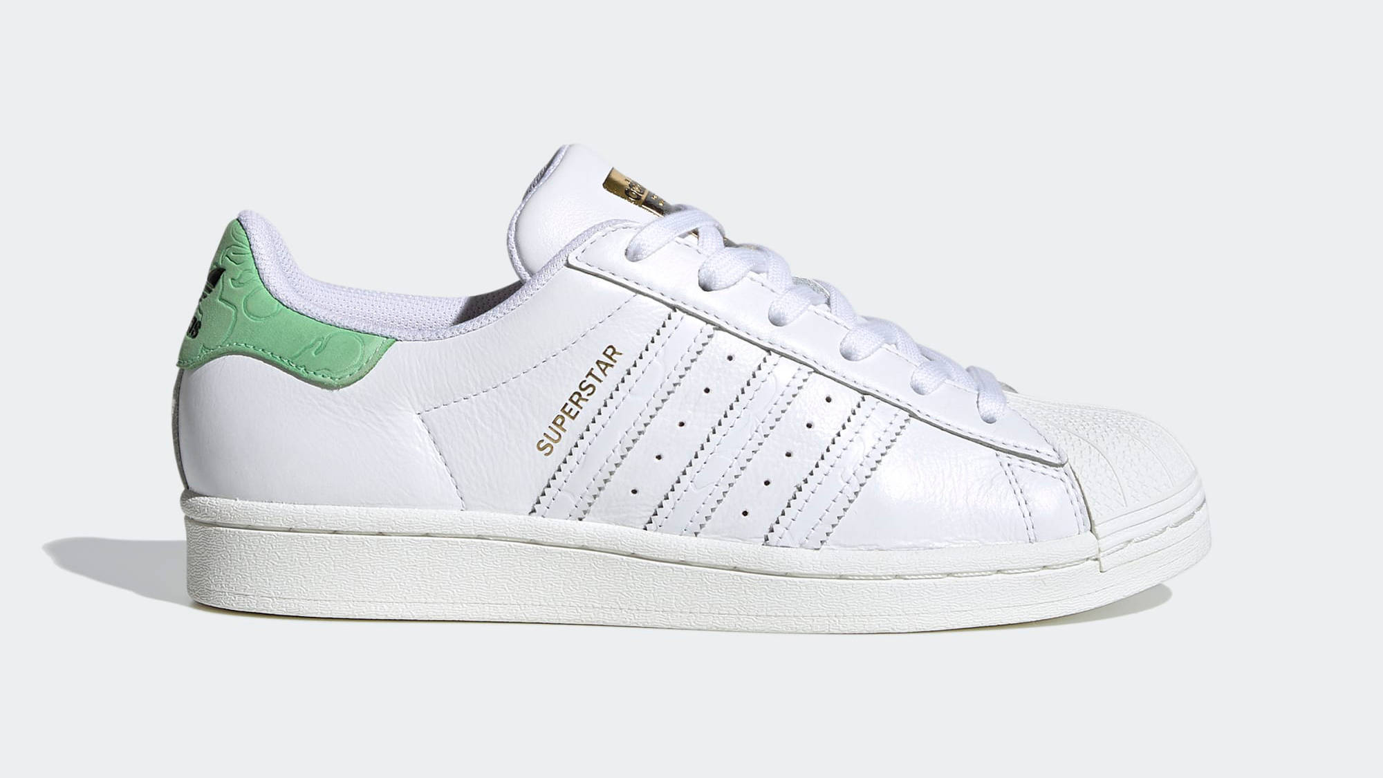 adidas Superstar White Mint