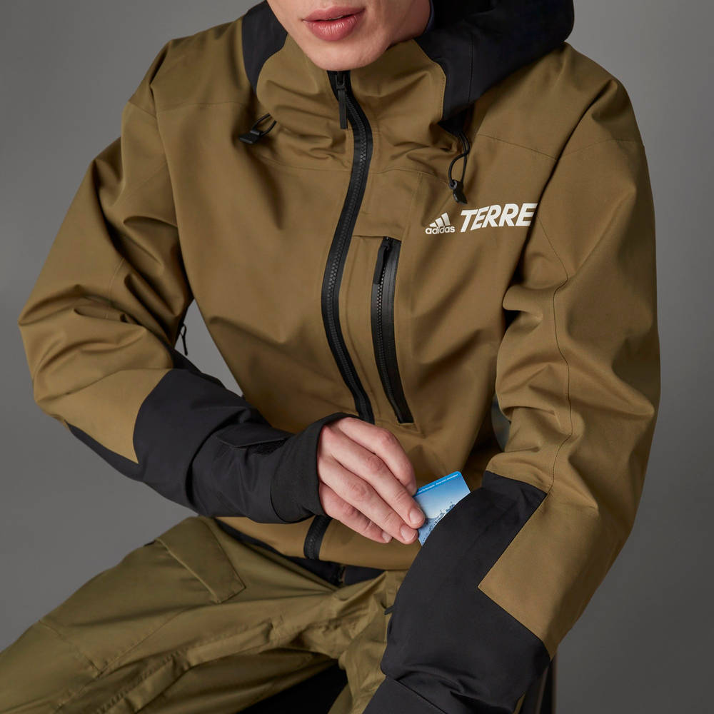 adidas Terrex MYSHELTER Snow 2-Layer Insulated Jacket - Focus Olive ...