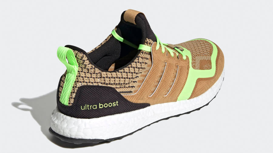 adidas Ultra Boost 5.0 DNA Mesa Signal Green Back
