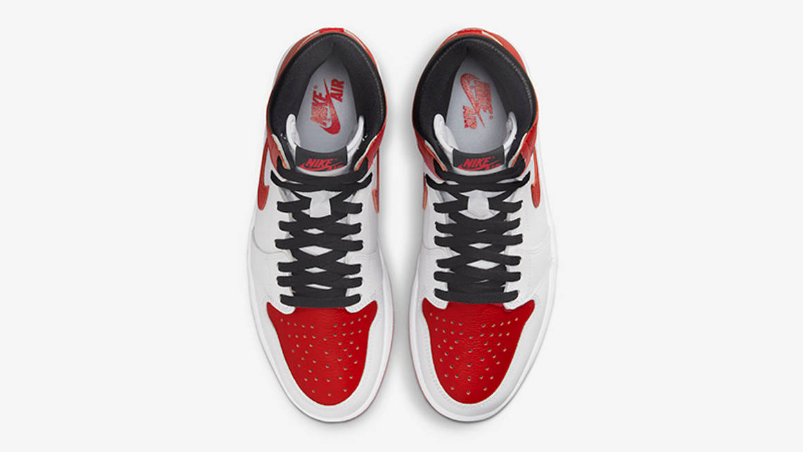 Here's an Official Look at the Air Jordan 1 "Heritage White Bred" The