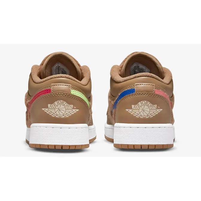 Air Jordan 1 Low GS Teddy Bear | Where To Buy | DO2233-264 | The Sole ...