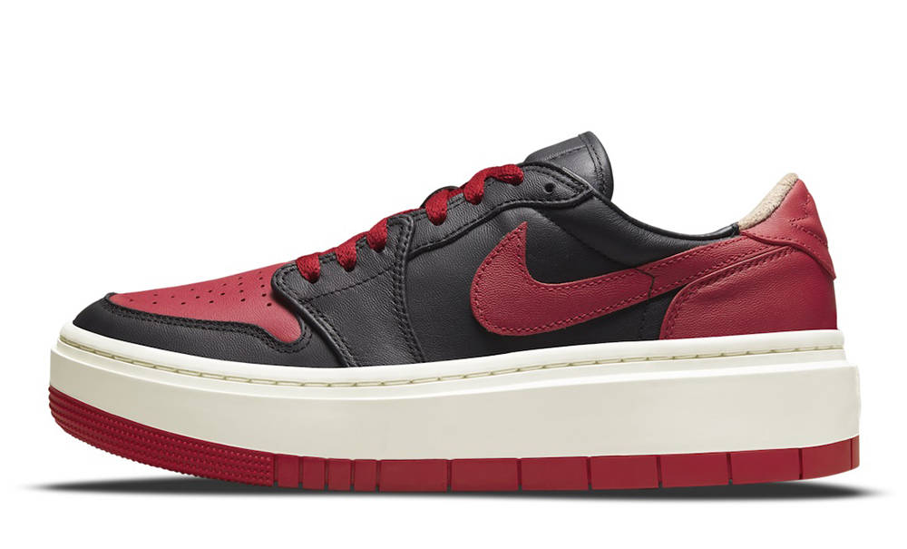 Air Jordan 1 Low Platform Bred DQ1823-006