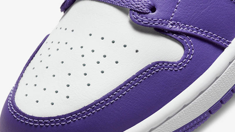 Air Jordan 1 Low Psychic Purple DC0774-500 Detail