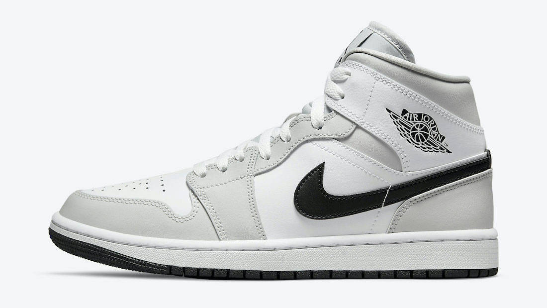 Air Jordan 1 Mid Light Smoke Grey 1