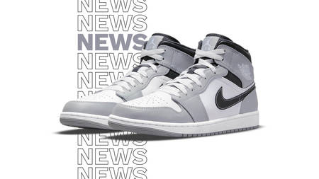 A New Air Jordan 1 Mid "Light Smoke Grey" Colourway is On The Way A New Air Jordan 1 Mid "Light Smoke Grey" Colourway is On The Way