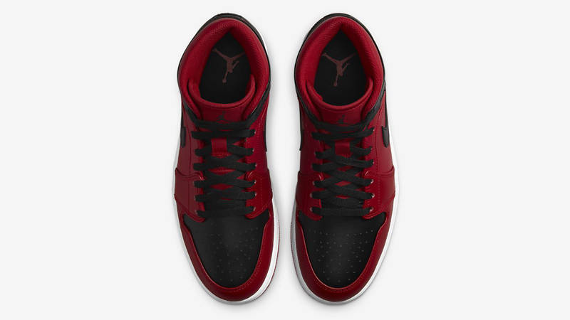 Air Jordan 1 Mid Reverse Bred Middle