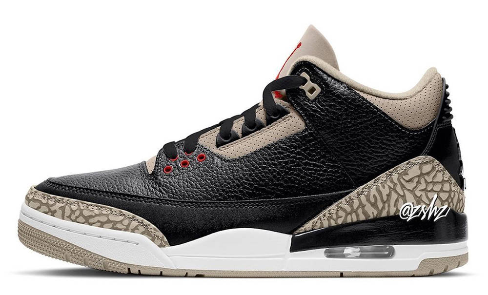 Air Jordan 3 Desert Black