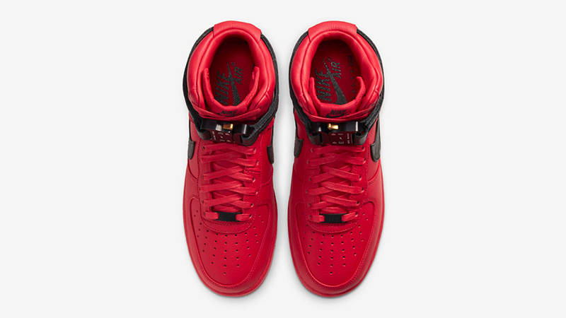 Alyx x Nike Air Force 1 University Red Black CQ4018-601 Top