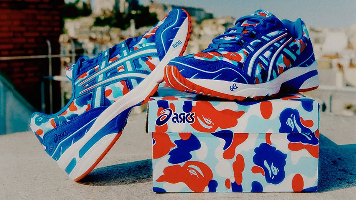 asics and bape