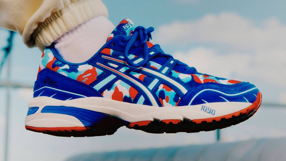 asics gel 1090 bape france 3