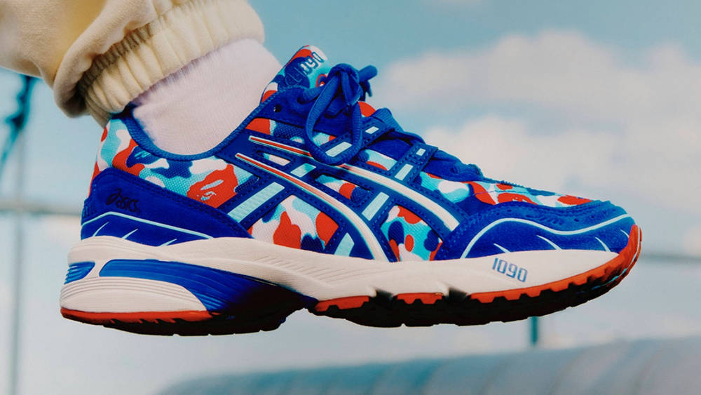 Image via BAPE asics gel 1090 bape france 3