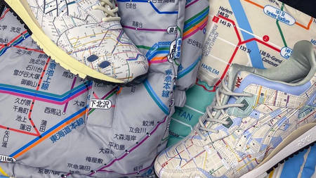 The First Down x atmos x ASICS GEL-Lyte 3 Explores the Subway Systems of Two Cities The First Down x atmos x ASICS GEL-Lyte 3 Explores the Subway Systems of Two Cities