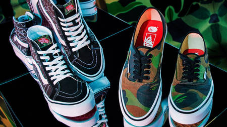Two Legends Collide In the Form of the BAPE x VANS Collection Two Legends Collide In the Form of the BAPE x VANS Collection