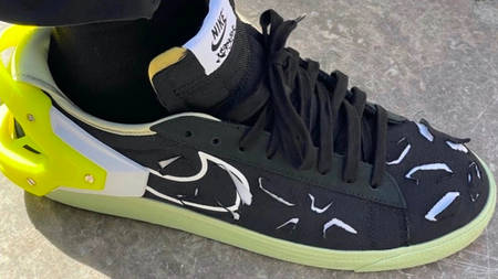 First Look at the ACRONYM x Nike Blazer Low "Black"