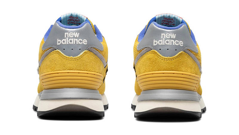 Bodega x New Balance 574 Legacy Yellow Back