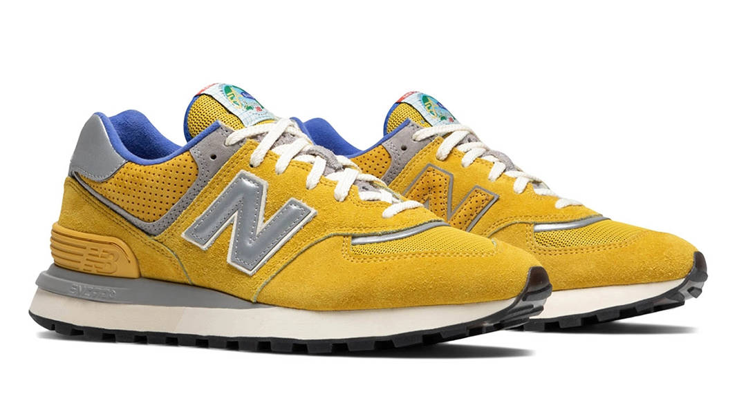 Bodega x New Balance 574 Legacy Yellow SIde