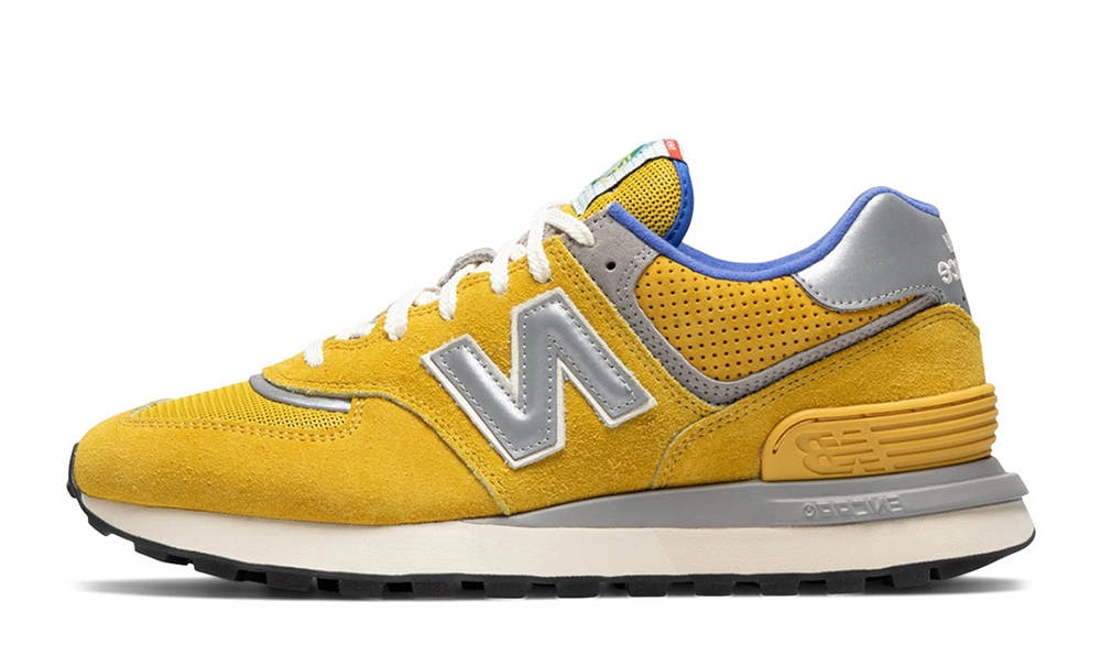 Bodega x New Balance 574 Legacy Yellow