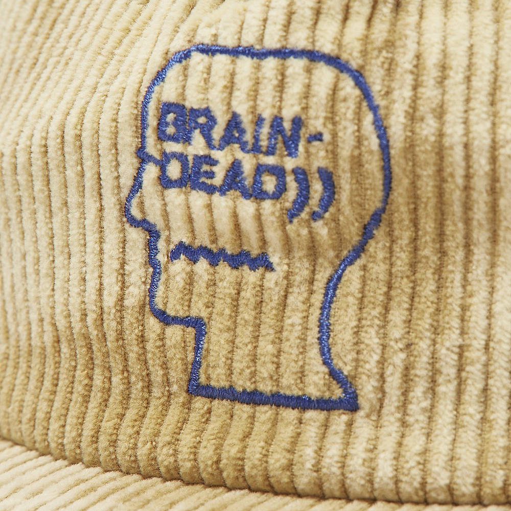 Brain Dead Beach Cord Logo Head Cap BDF21H00001709YL05 Detail 2