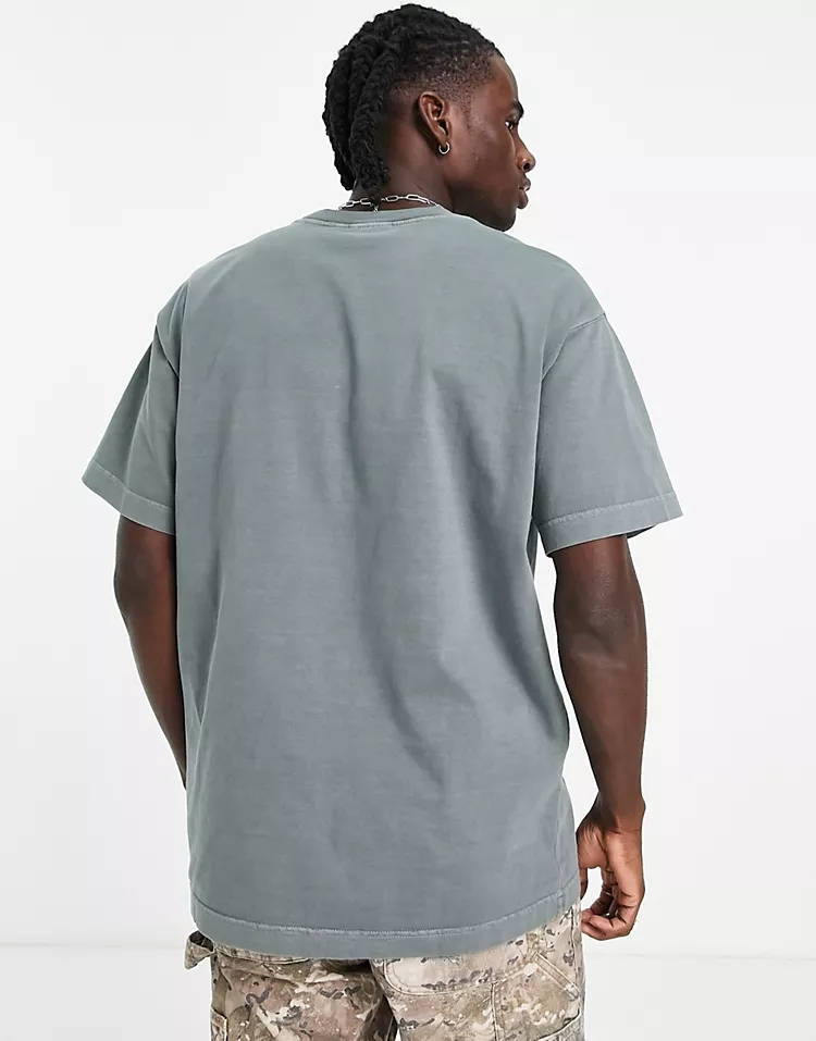 Carhartt WIP Vista Pigment Dye T-Shirt Green Back