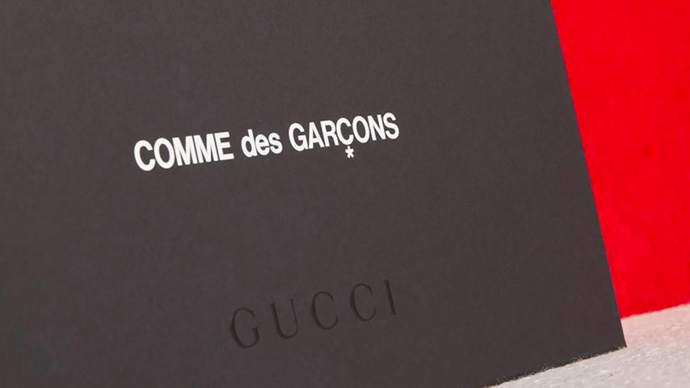 Image via Gucci Gucci x COMME Des GARÇONS Join Forces for Another Collaborative Tote Bag