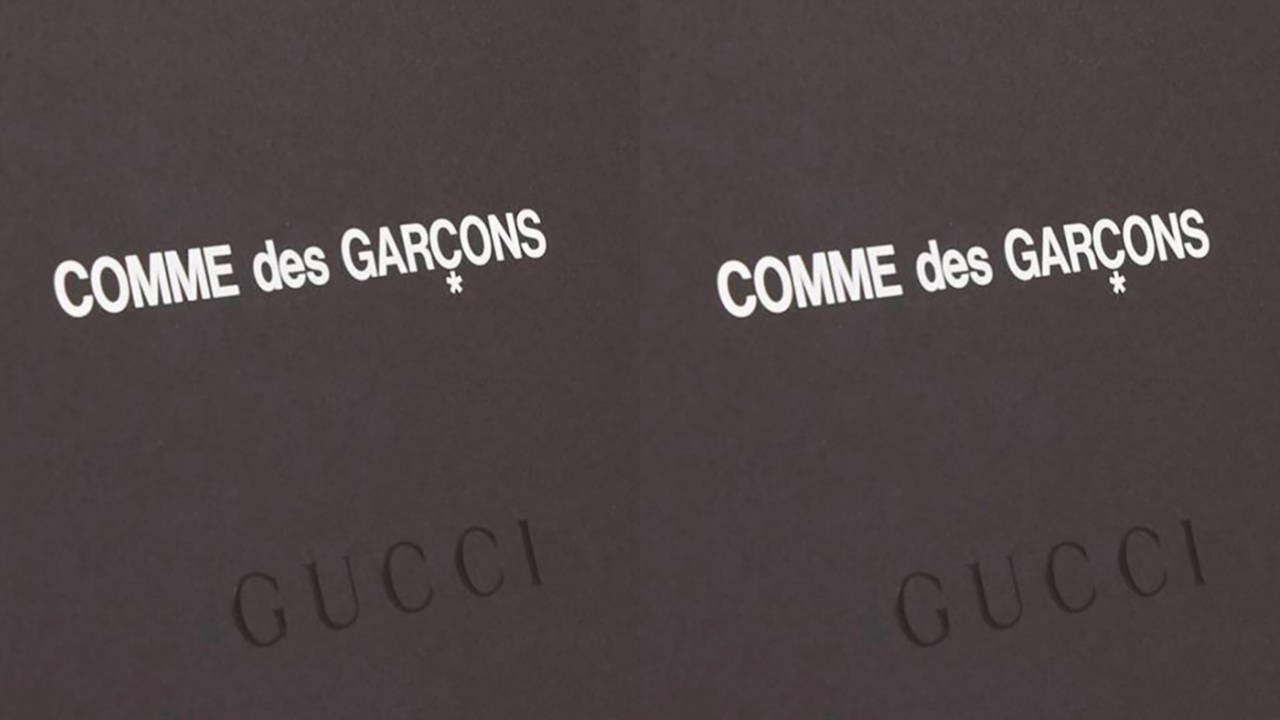Gucci x COMME Des GARÇONS Join Forces for Another Collaborative Tote Bag