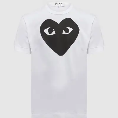 Pull&Bear Sweat-shirt Gris chiné Play Central Heart Logo T-Shirt P1T070