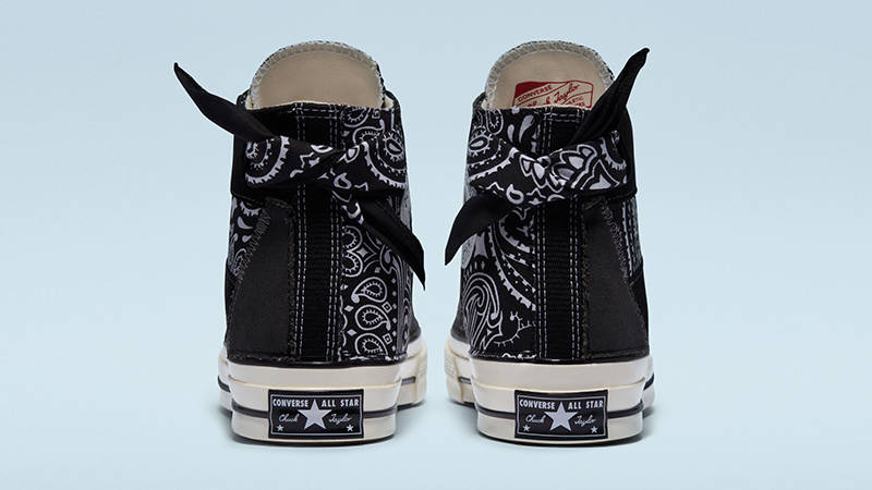 Converse Chuck 70 Paisley Print Black 172906C Back